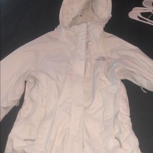 North face rain coat
